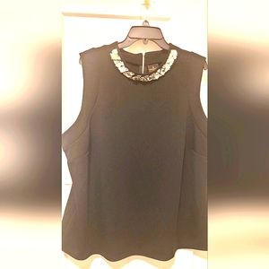 Worthington Rhinestone Tank Top